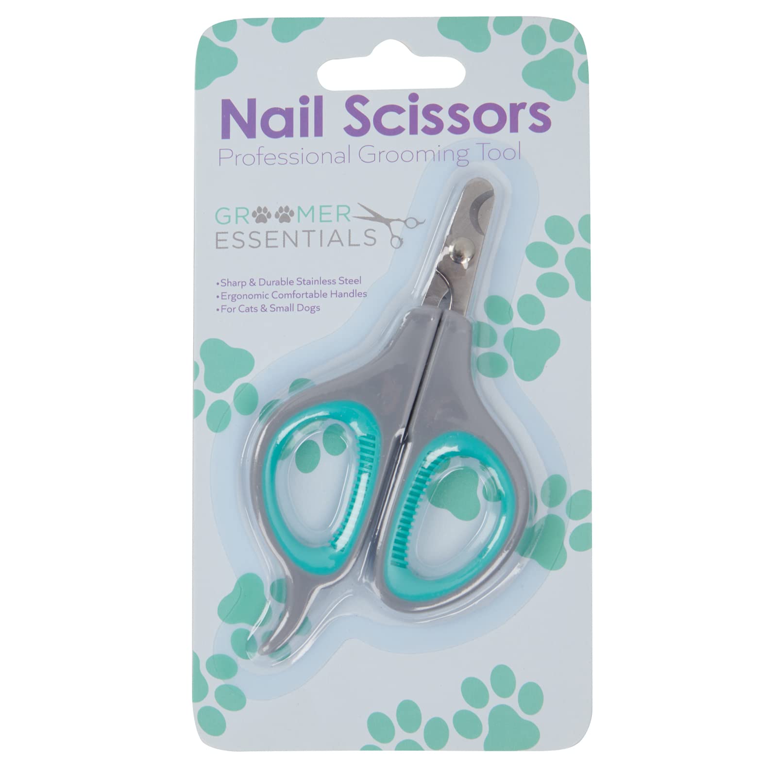 Professional Stainless Steel Nail Scissors - Sharp Precision Nail Clippers for Manicure, Pedicure & Grooming - Perfect for Home, Salon, Travel & First Aid Kits