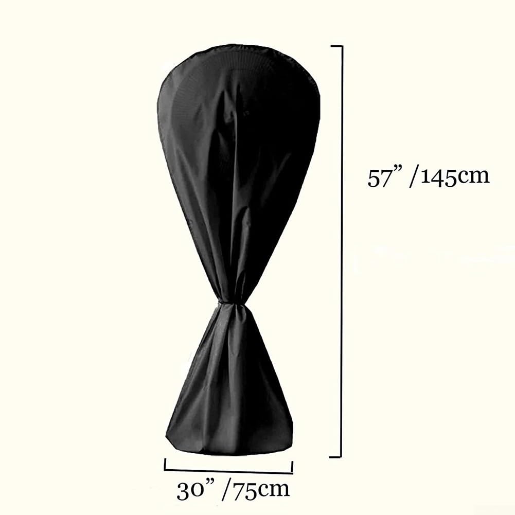 Waterproof & Dustproof Fan Cover for Standing & Round Floor Fans - Home Use, Indoor & Outdoor Protection