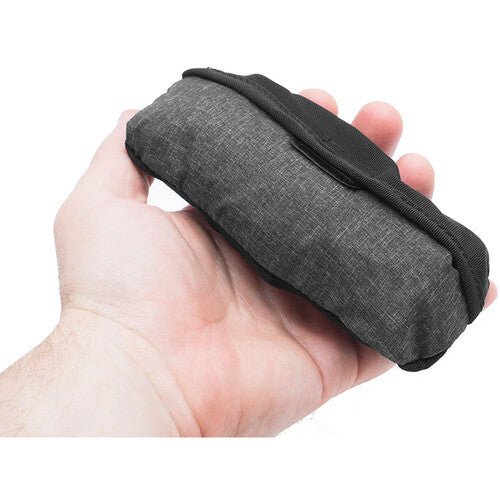 Peak Design Travel Shoe Pouch - Waterproof & Durable Charcoal Gray Shoe Bag for Sneakers, Gym Shoes & Travel Accessories - Perfect for Gym, Travel & Outdoor Adventures