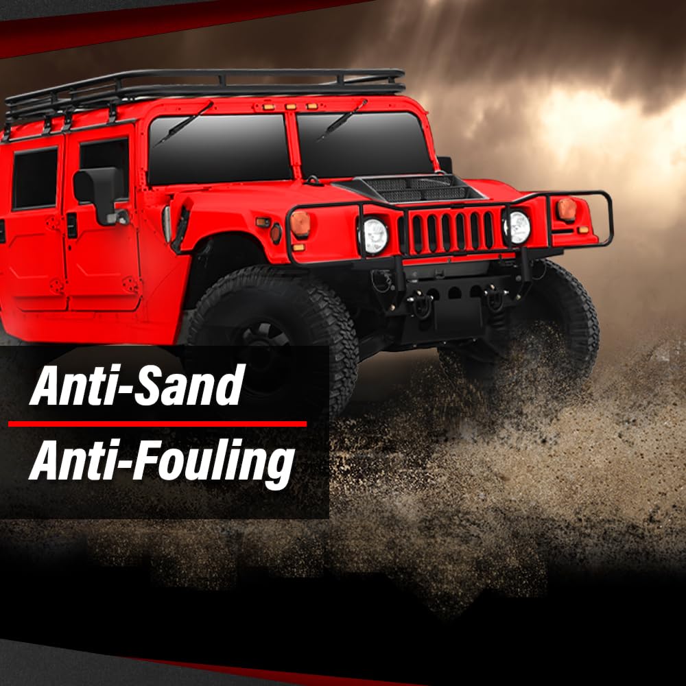 Hummer H1 HMMWV Air Flow Intake Hood Scoop Vent Cover - Compatible with All Models | Off-Road Performance Upgrade & Engine Cooling Accessory