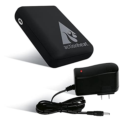 ActionHeat 7V 5000mAh Rechargeable Battery & Fast Charger Kit for Electric Blankets, Heating Pads - Perfect for Home, Office & Outdoor Use