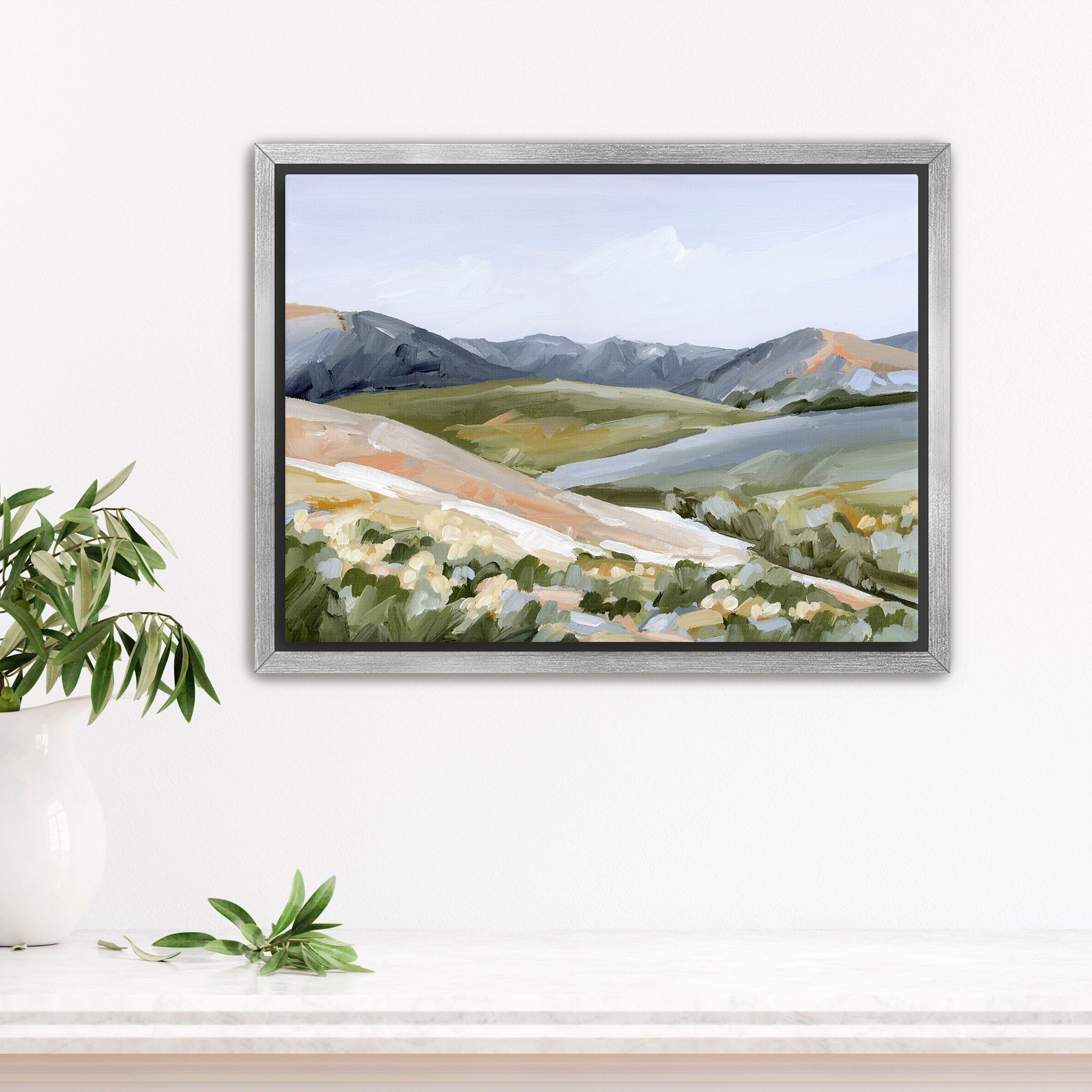 Seasons Mingling Art Print - Beautiful Nature Landscape Wall Decor for Home & Office | Perfect for Living Room, Bedroom, or Gift Giving