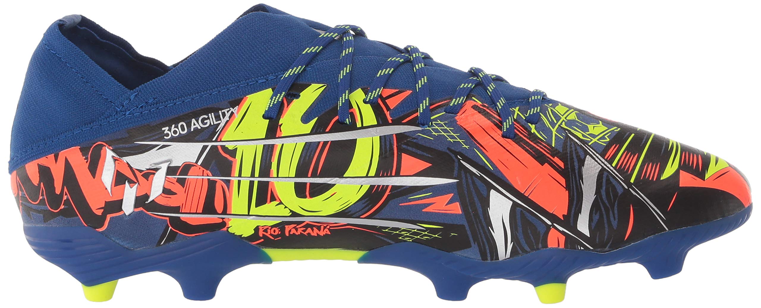 adidas Nemeziz Messi 19.1 Firm Ground Soccer Cleats for Boys - Lightweight Football Shoes for Youth Players - Perfect for Training & Matches on Natural Grass Fields