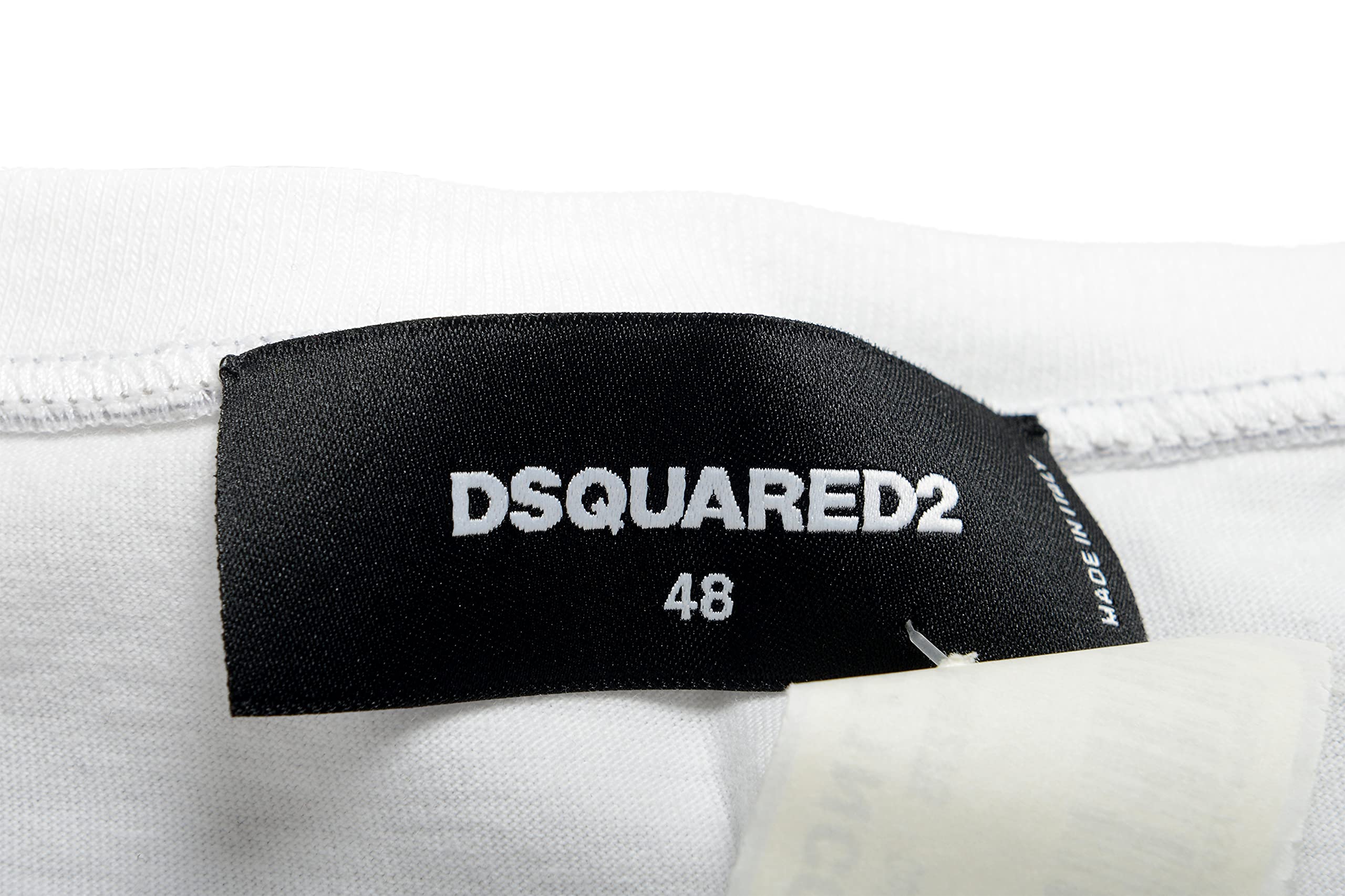 DSQUARED2 Men's Sleeveless Graphic Tank Top - Multi-Color Casual Muscle Shirt for Gym, Beach & Summer Wear - Size US S / IT 48