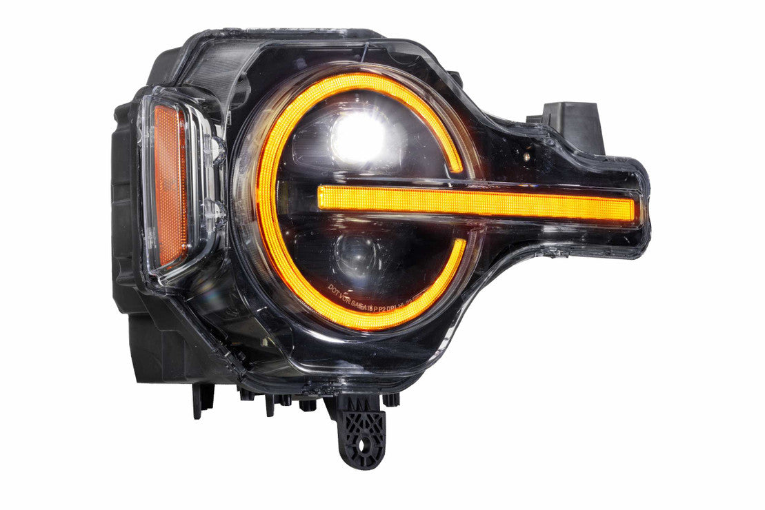 2021+ Ford Bronco XRGB LED Headlights - High-Performance Off-Road Lighting for Night Driving & Adventure