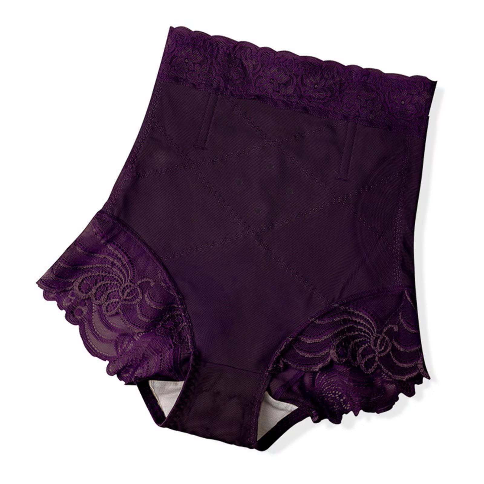 High-Waist Seamless Body Shaper Tummy Control Girdle Lace Panty - Women's Shapewear for Everyday Wear & Special Occasions