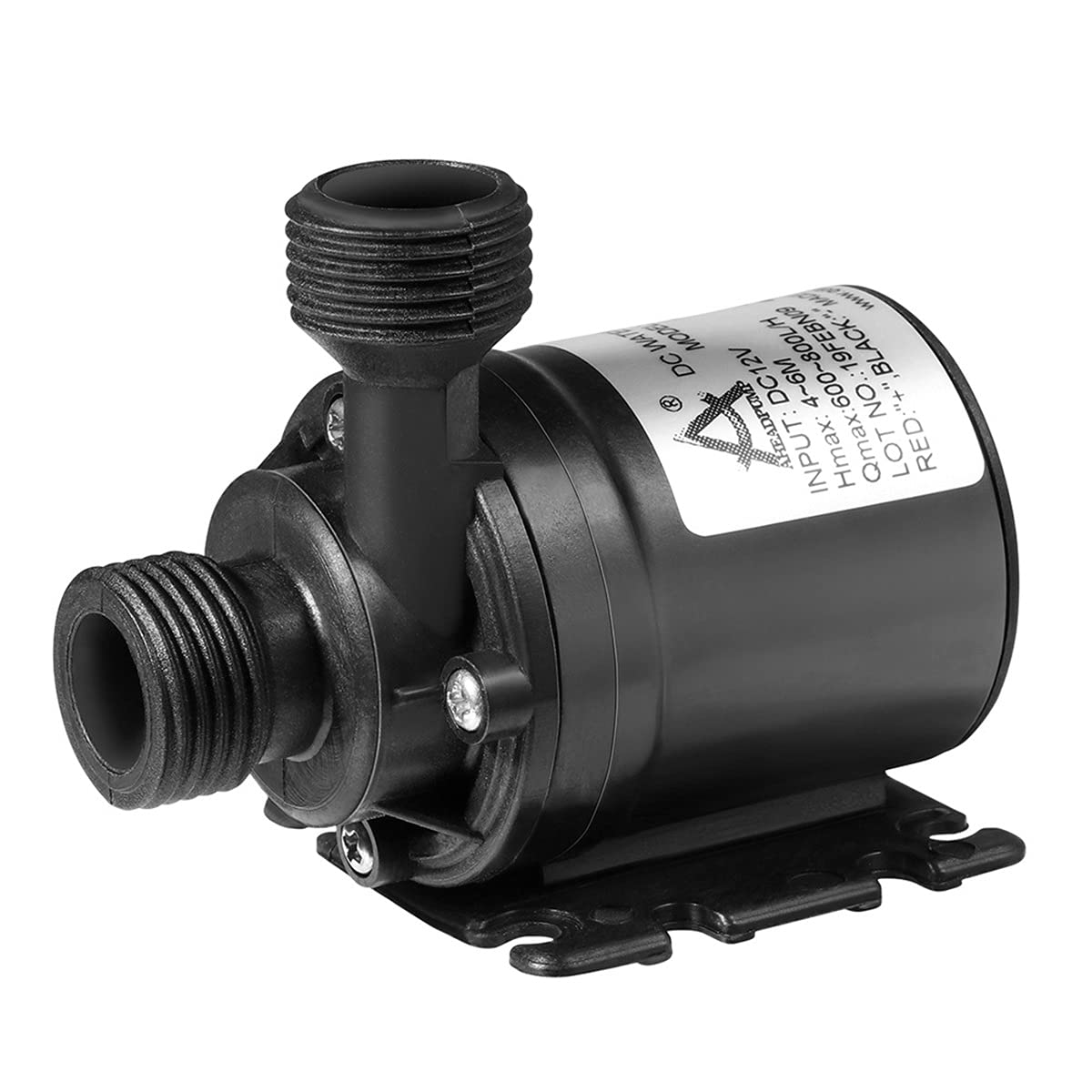 12V Brushless Submersible DC Water Pump - 1PC High Power Fountain Pump for Solar Pool Circulation System | Durable Water Pump Accessories for Garden Fountains, Aquariums & Hydroponics