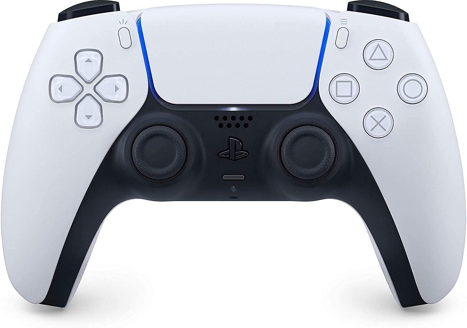 Original PlayStation DualSense Wireless Controller for PS5 - Ergonomic Design, Haptic Feedback, Adaptive Triggers - Perfect for Gaming, Streaming & VR Experiences
