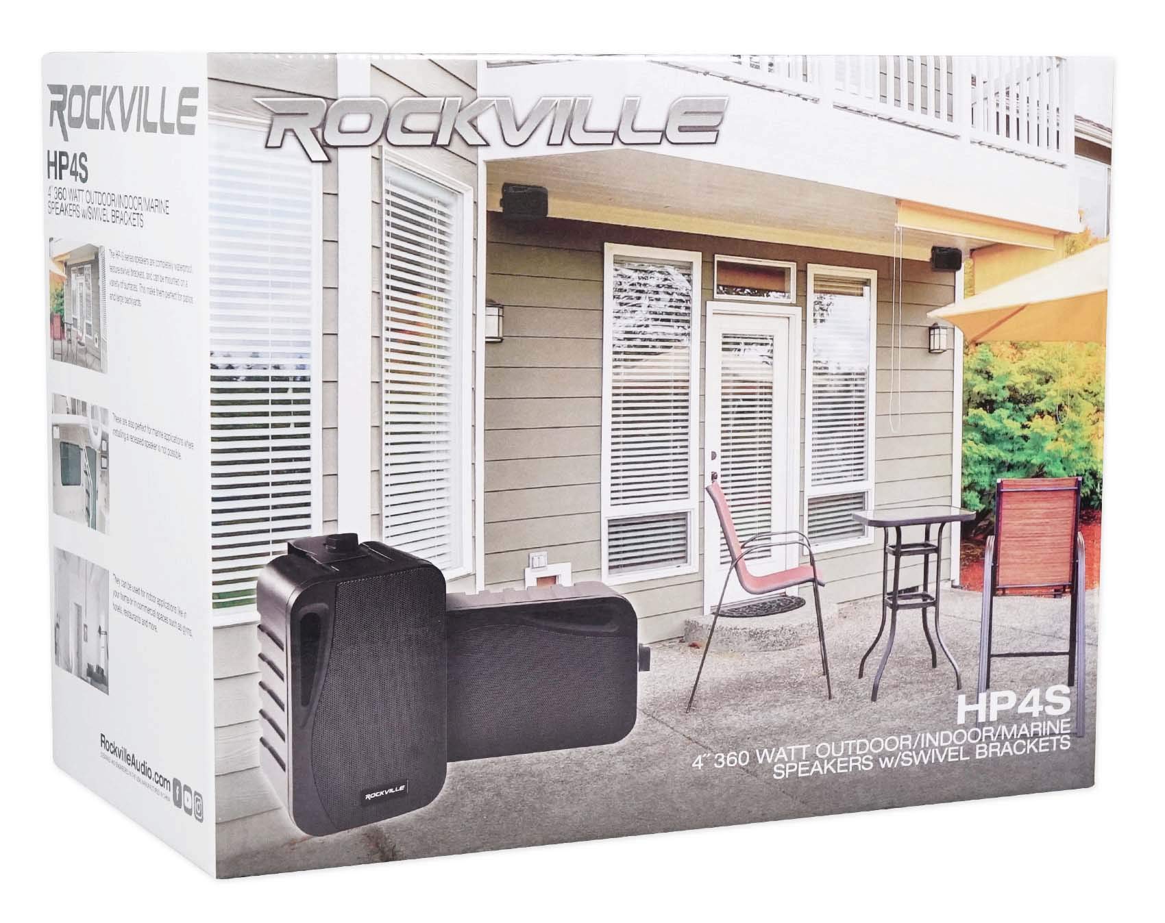 Rockville HP4S Black 4