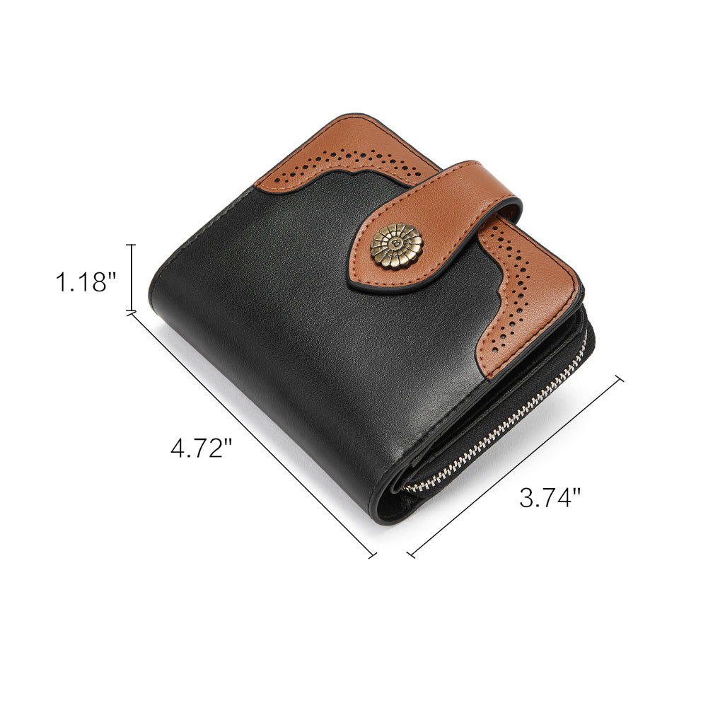 Lnna RFID Blocking Wallet for Women - Stylish Coin Purse & Card Holder | Secure Contactless Protection for Travel, Shopping & Everyday Use