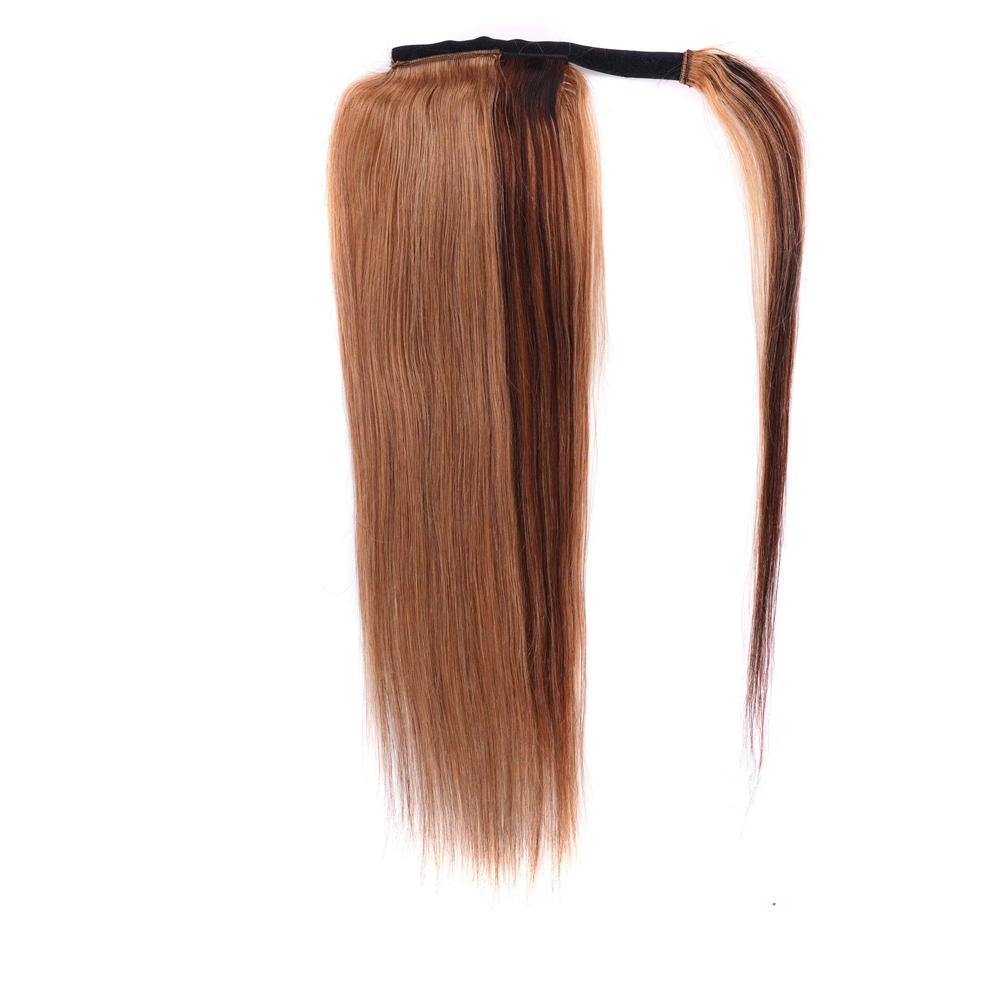 Natural Human Hair Ponytail Extensions for Black Women - Straight & Curly Afro Puffs with Drawstring Wrap | Perfect for Protective Styling, Everyday Wear & Special Occasions