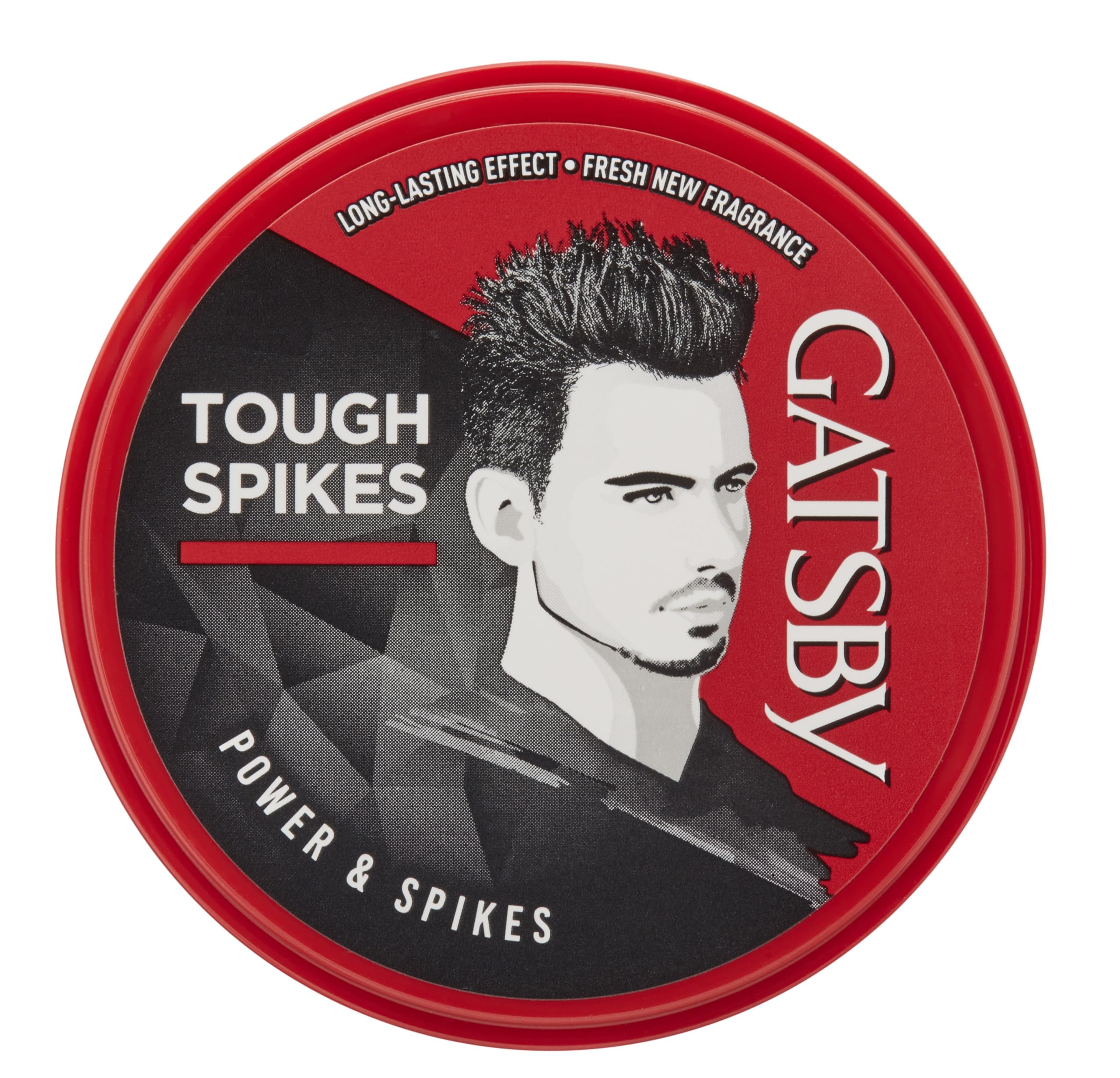 Gatsby Hair Styling Wax - Power & Spikes 75g | Strong Hold Hair Wax for Men | Volumizing, Non-Sticky, Easy Wash Off & Re-Stylable | Natural Shine Effect | Perfect for Spiky Hairstyles, Tough Looks & Everyday Styling