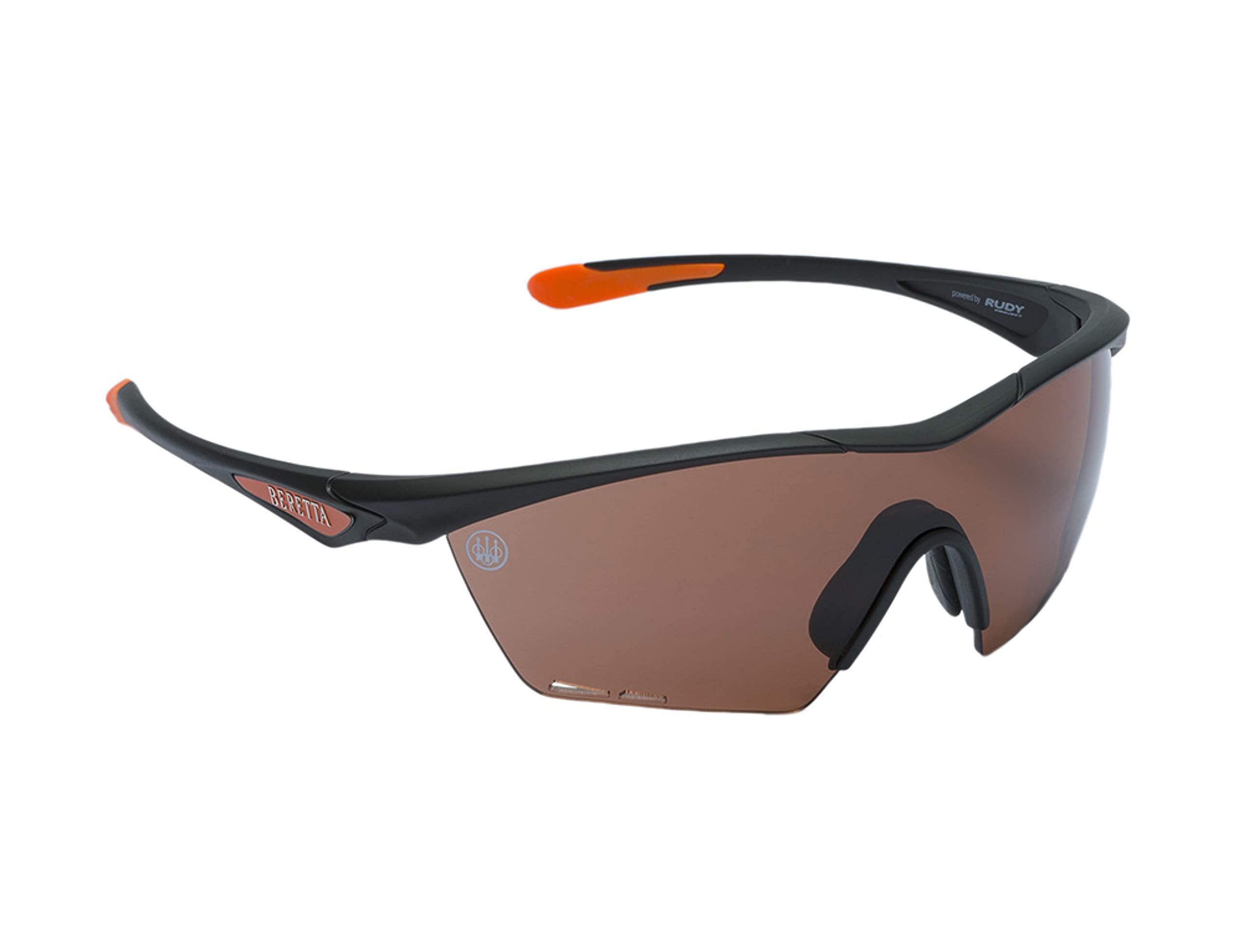 Beretta Safety Glasses with Colored Lenses - ANSI Z87.1 Certified Shooting Eyewear for Eye Protection - Perfect for Range Shooting, Hunting & Outdoor Sports