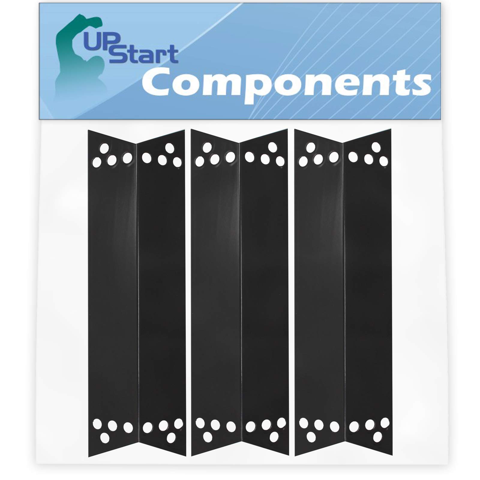 3-Pack BBQ Grill Heat Shield Plate Tent Replacement Parts for Nexgrill 720-0783 - Compatible with Barbeque Porcelain Steel Flame Tamer, Guard, Deflector, Flavorizer Bar - Perfect for Outdoor Grilling, Backyard BBQs, and Camping Cookouts