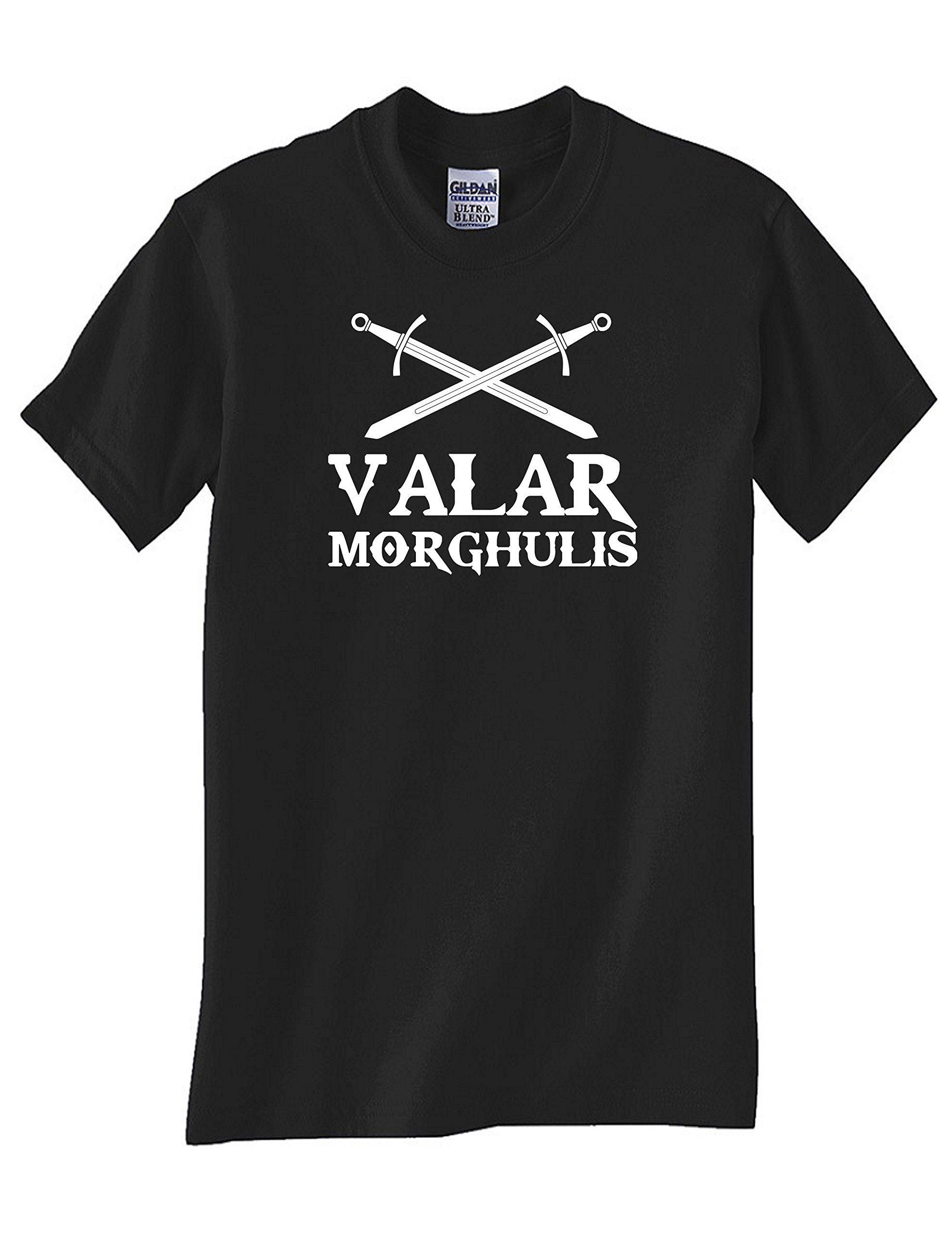 STUFF WITH ATTITUDE Valar Black T-Shirt for Men - Stylish Graphic Tee for Casual Wear, Street Fashion & Everyday Outfits