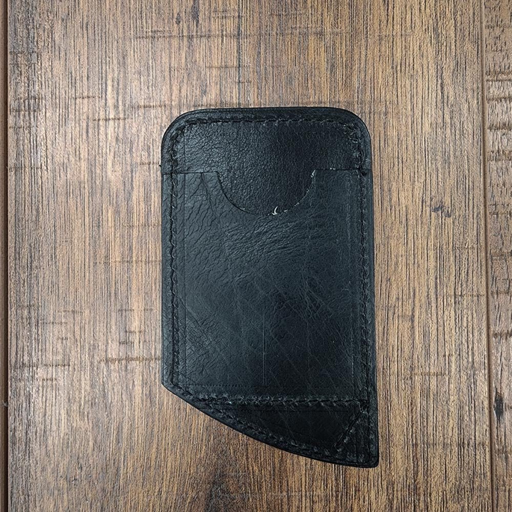 Premium Leather Chelan Contoured Card Holder - Slim RFID Blocking Wallet for Credit Cards & IDs | Perfect for Travel, Business & Everyday Use