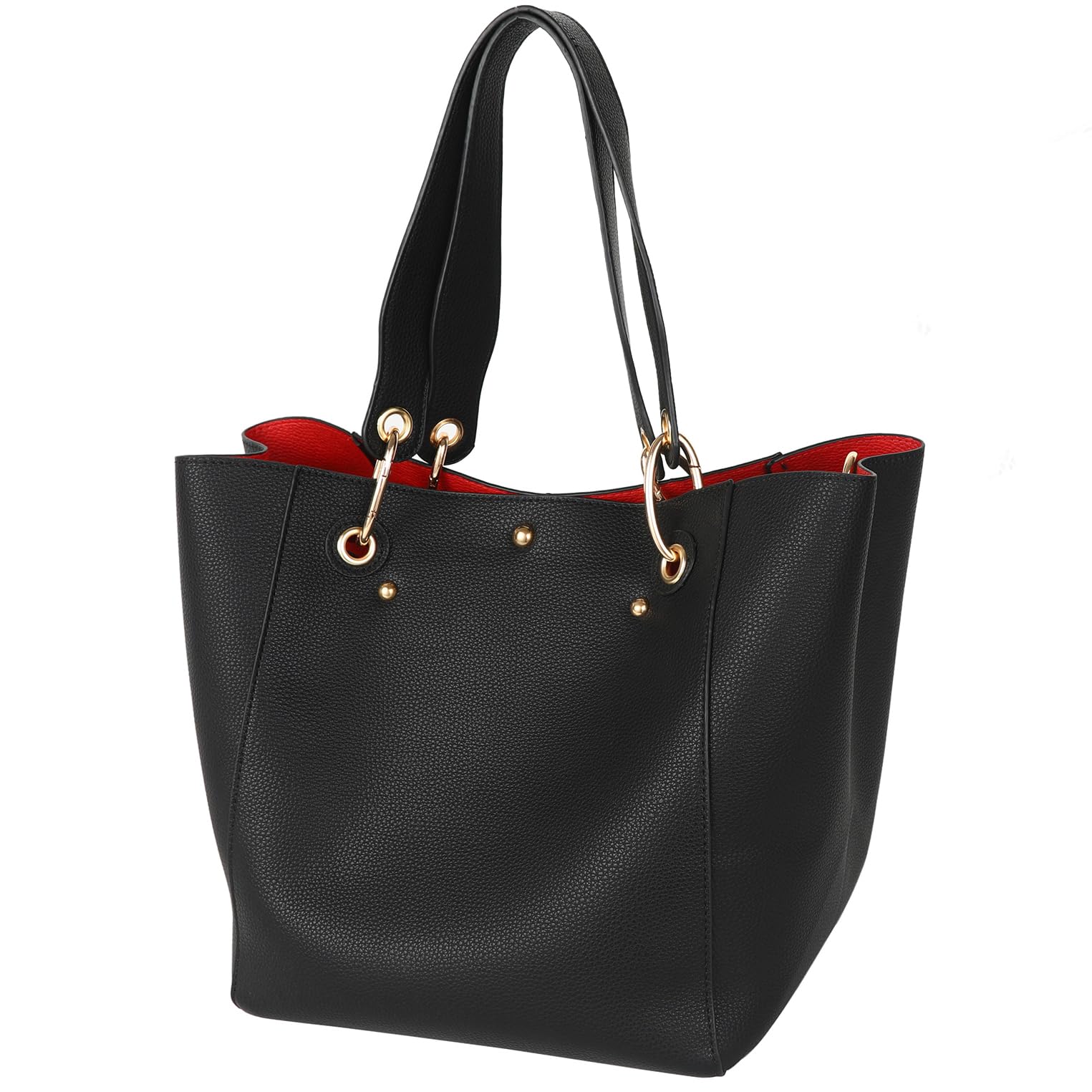 SQLP Large Work Tote Bag for Women - Stylish Designer Purse & Spacious Handbag with Crossbody Strap | Perfect for Office, Travel & Daily Use