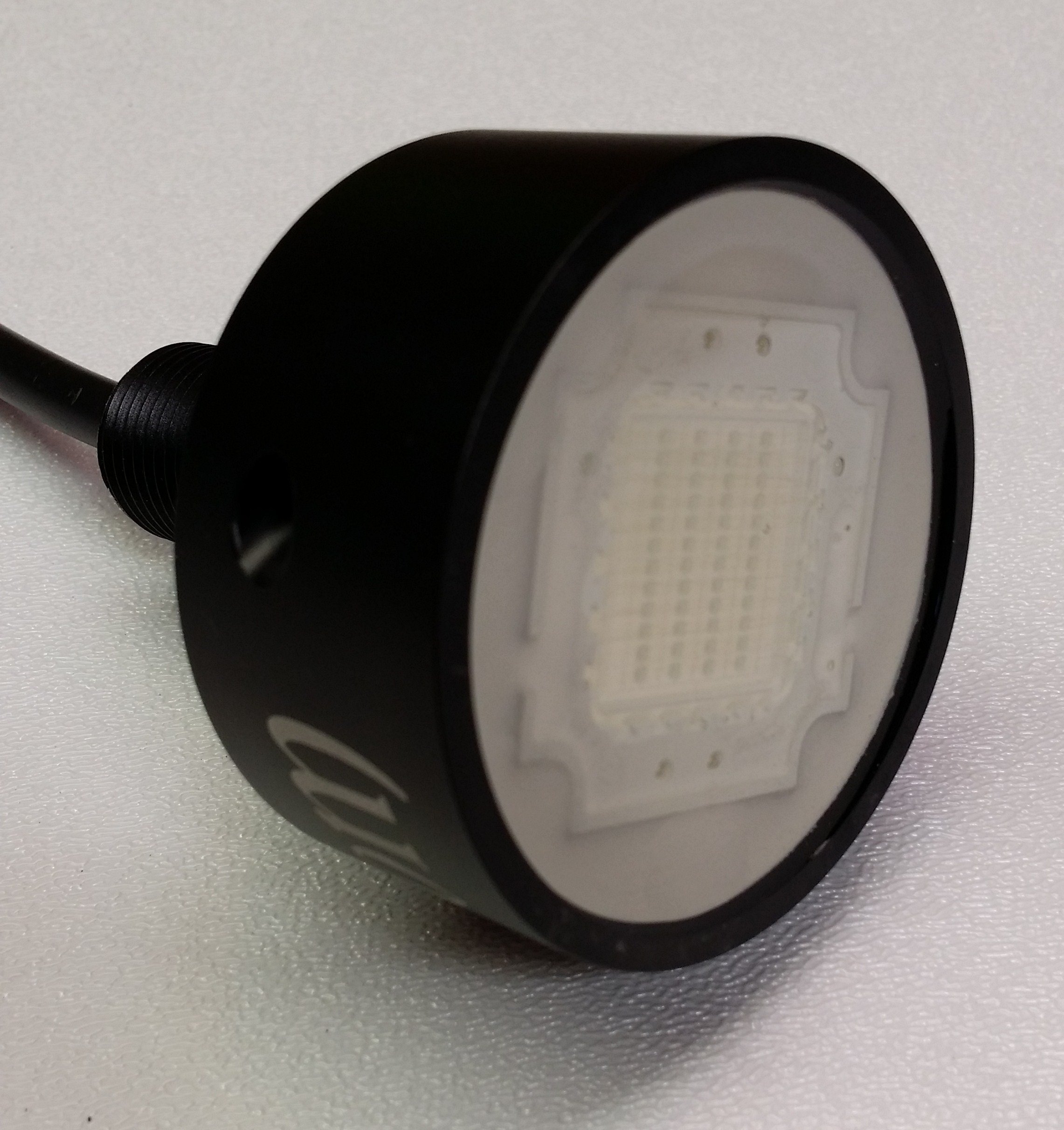 Vega Underwater Transom LED Light - 8000 Lumens, 133 Watts, White Light with Drain Plug - Perfect for Boat, Dock & Marine Lighting