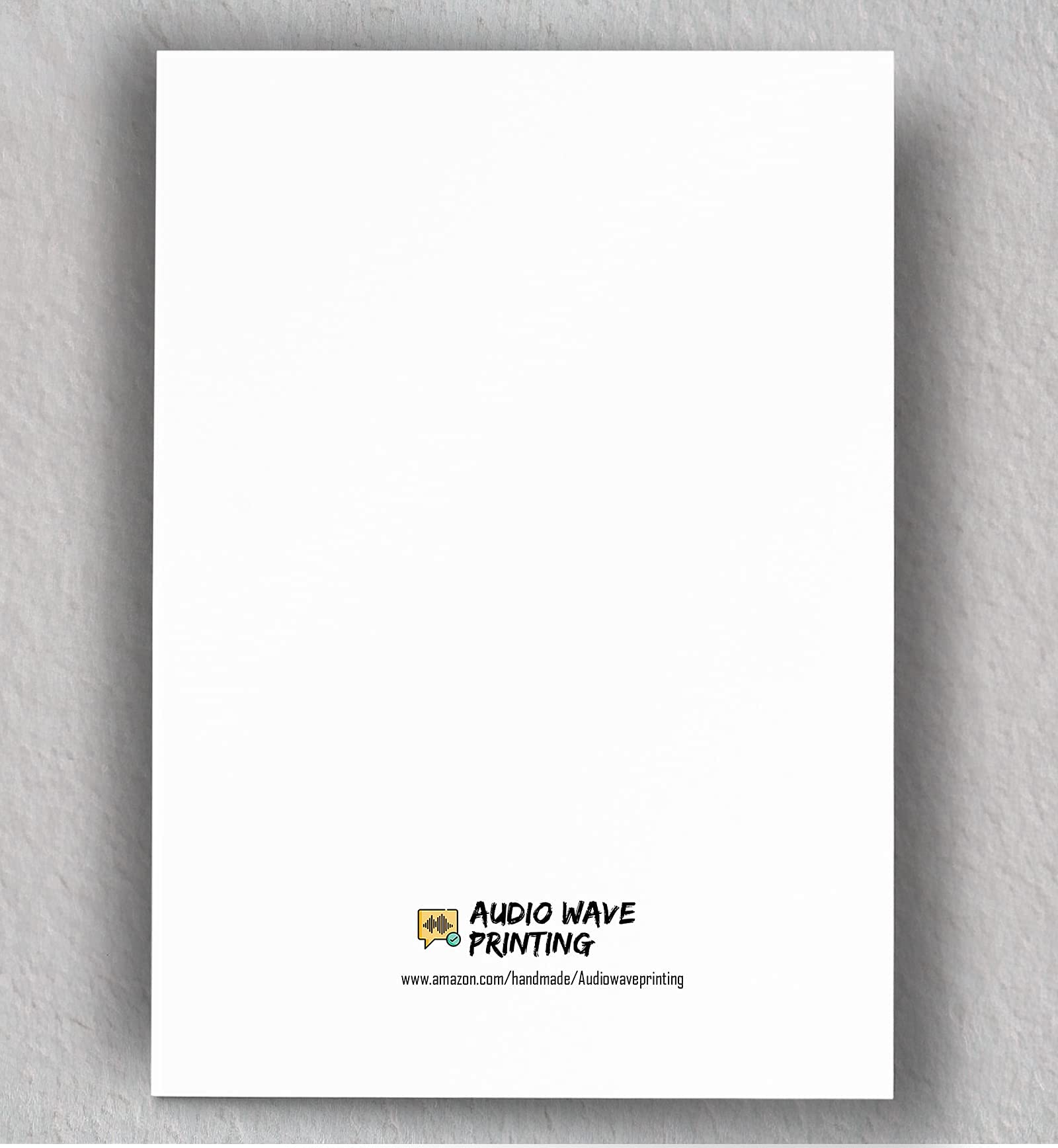 Funny Low Key Birthday Card by AUDIOWAVE PRINTING | Blank Inside | TVA Variant | Perfect for Casual Celebrations & Humorous Gifts