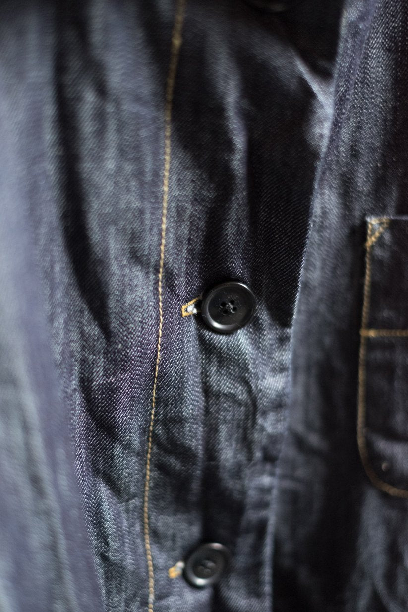 Merchant & Mills Foreman Jacket - Classic Denim Workwear for Men & Women | Durable & Stylish for Outdoor, Work & Casual Wear
