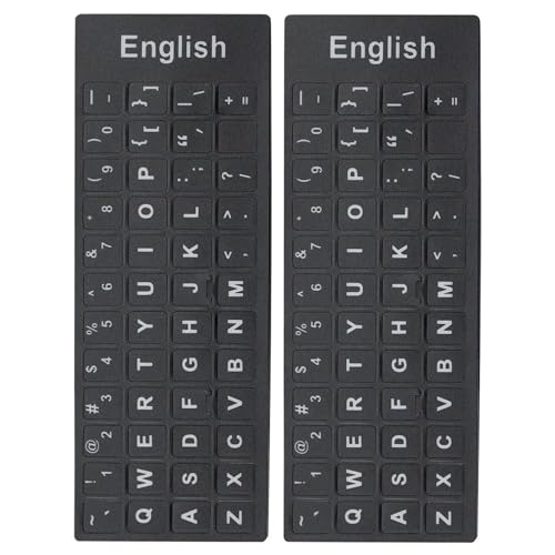 English-Black/White Letters
