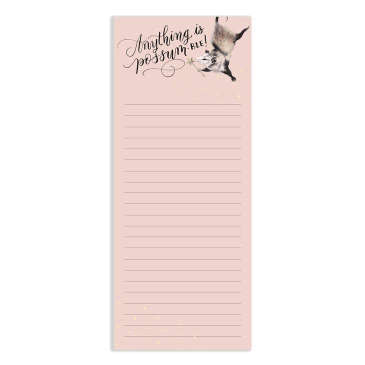 Anything Is Possible Motivational Notepad - Inspirational Notebook for Journaling, Goal Setting & Daily Planning - Perfect for Office, School & Personal Use