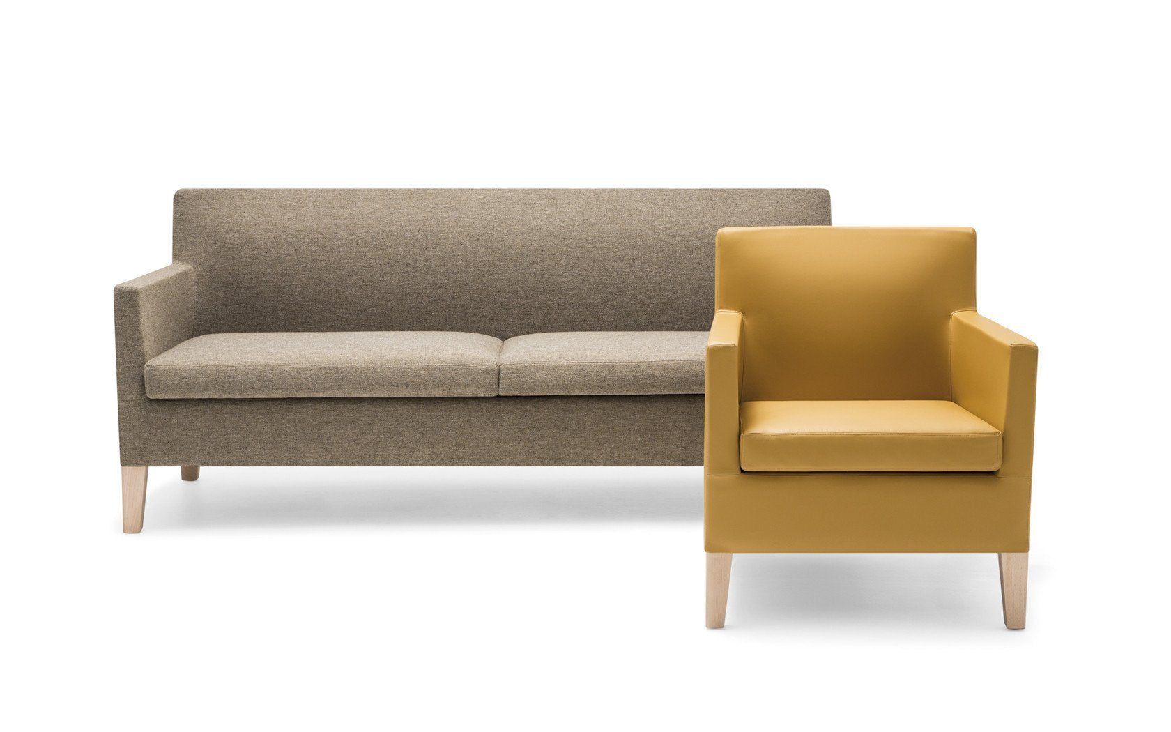 Anna SF1407 Lounge Sofa - Modern Comfortable Fabric Sofa for Living Room, Bedroom & Office - Perfect for Relaxing, Entertaining & Small Spaces