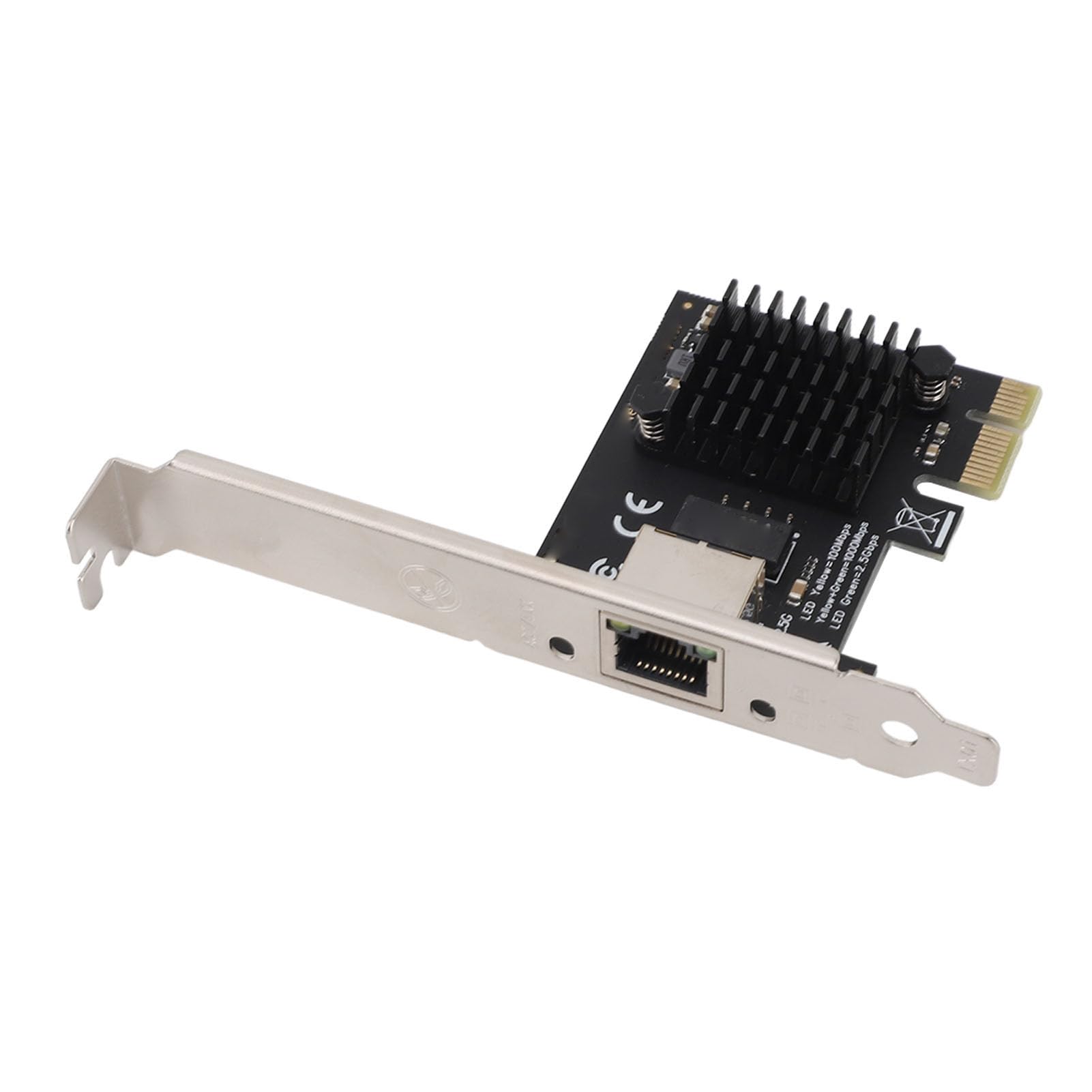 2.5Gb PCIe Ethernet Network Card - RTL8125B Gigabit RJ45 Port Adapter for PC (Windows 7/8/10/11) | High-Speed Internet Connection for Gaming, Streaming & Office Work