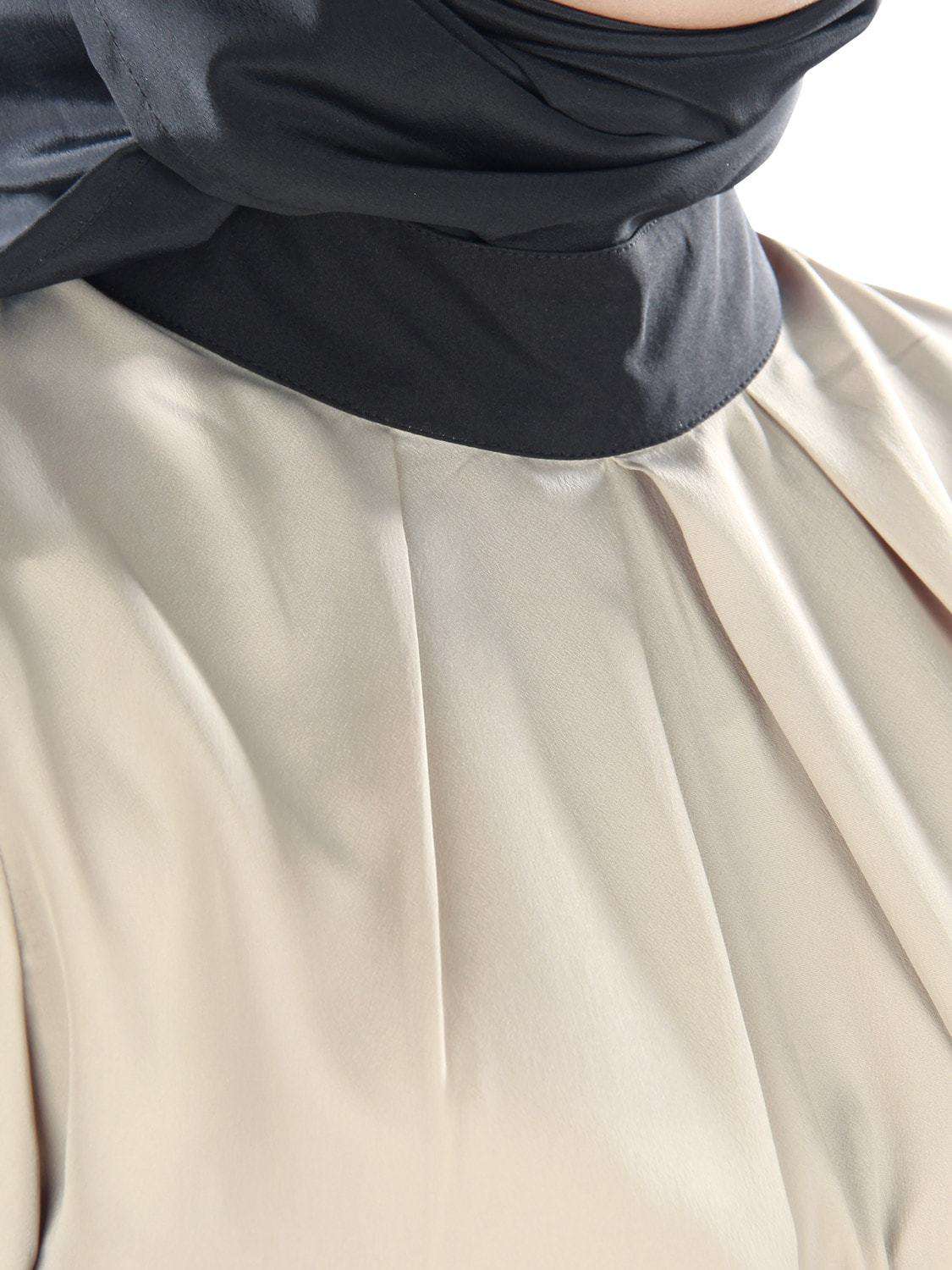 Fadeelah Abaya - Elegant Muslim Women's Prayer Dress - Perfect for Prayer, Mosque, and Special Occasions