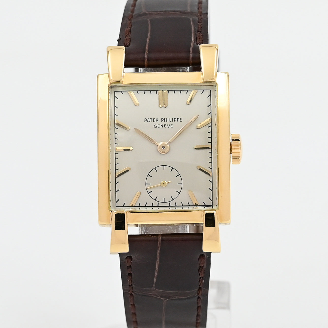 Patek Philippe Luxury Rectangular Watch for Men & Women - Elegant Dress Watch for Formal Events & Business Occasions