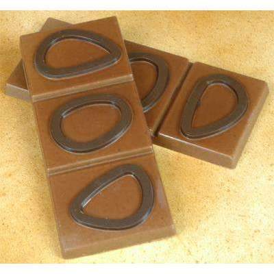 50g Premium Cocoa Bean Bar Chocolate Mould - Professional Baking Tool for Homemade Chocolate Bars, Candy Making & DIY Desserts - Perfect for Valentine's Day, Christmas Gifts & Party Treats