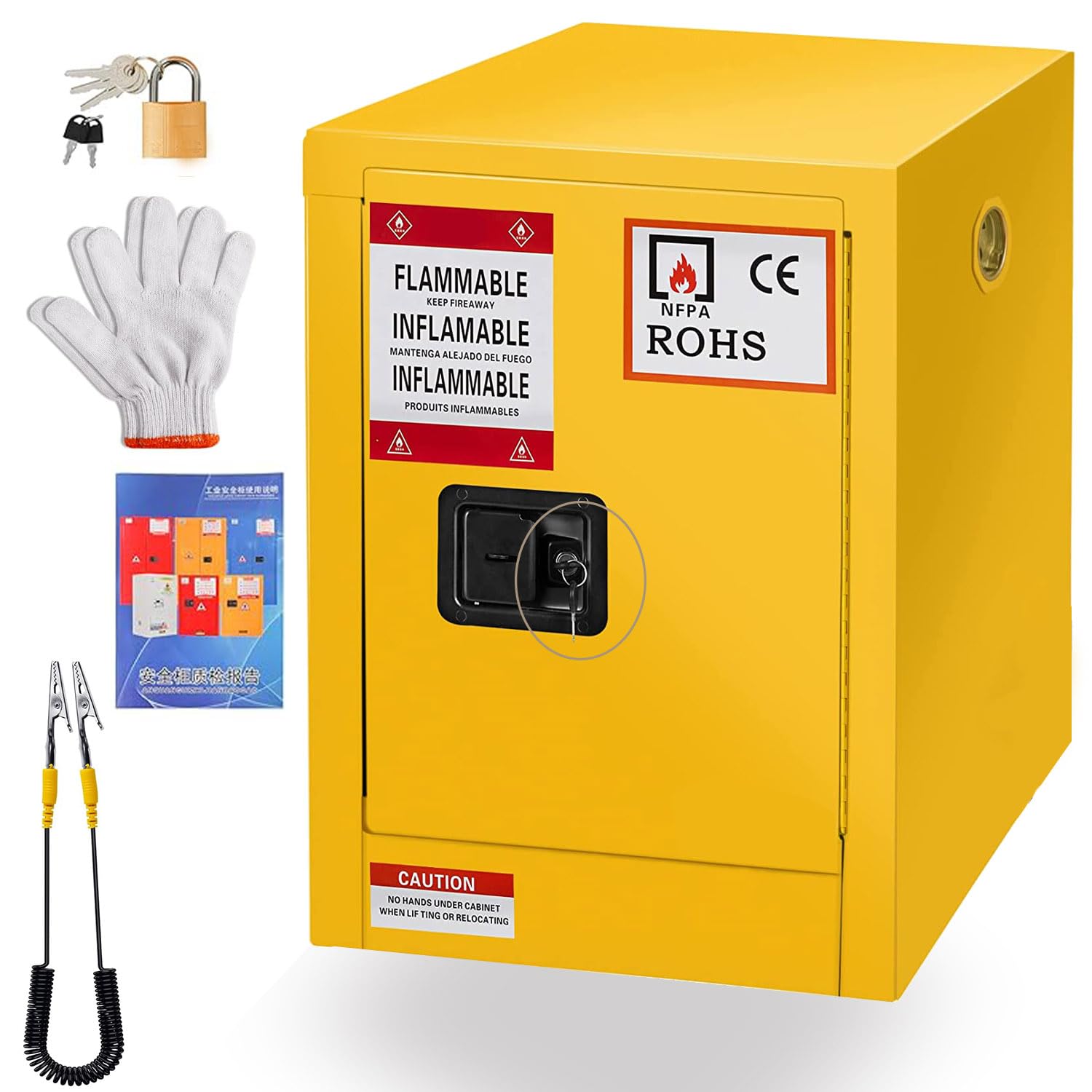 Koxuyim Flammable Storage Cabinet - 17
