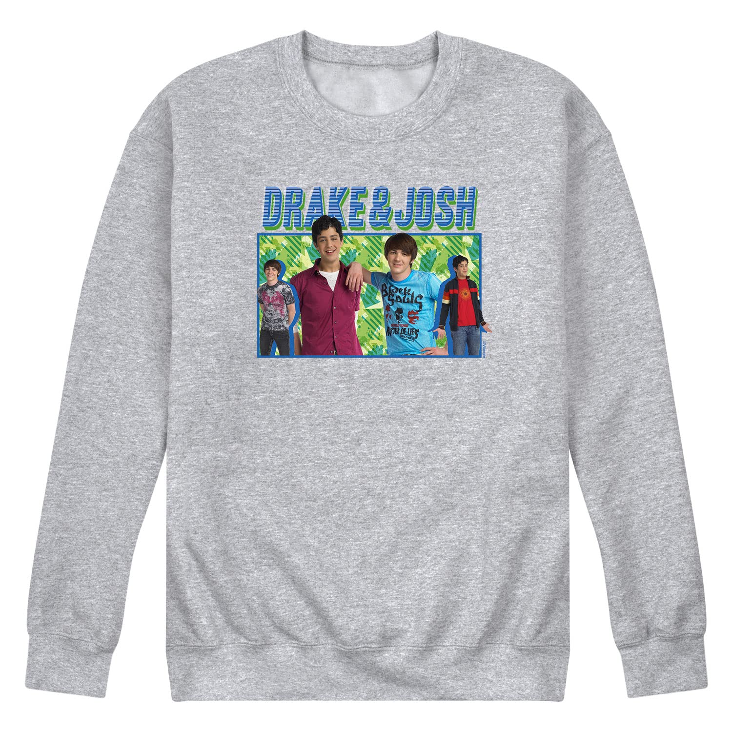 Drake and Josh Men's Fleece Pullover Hoodie - Soft Crewneck Sweatshirt for Men - Casual Winter Warmth & Comfort - Perfect for Lounging, Outdoor Activities, and Fan Merchandise