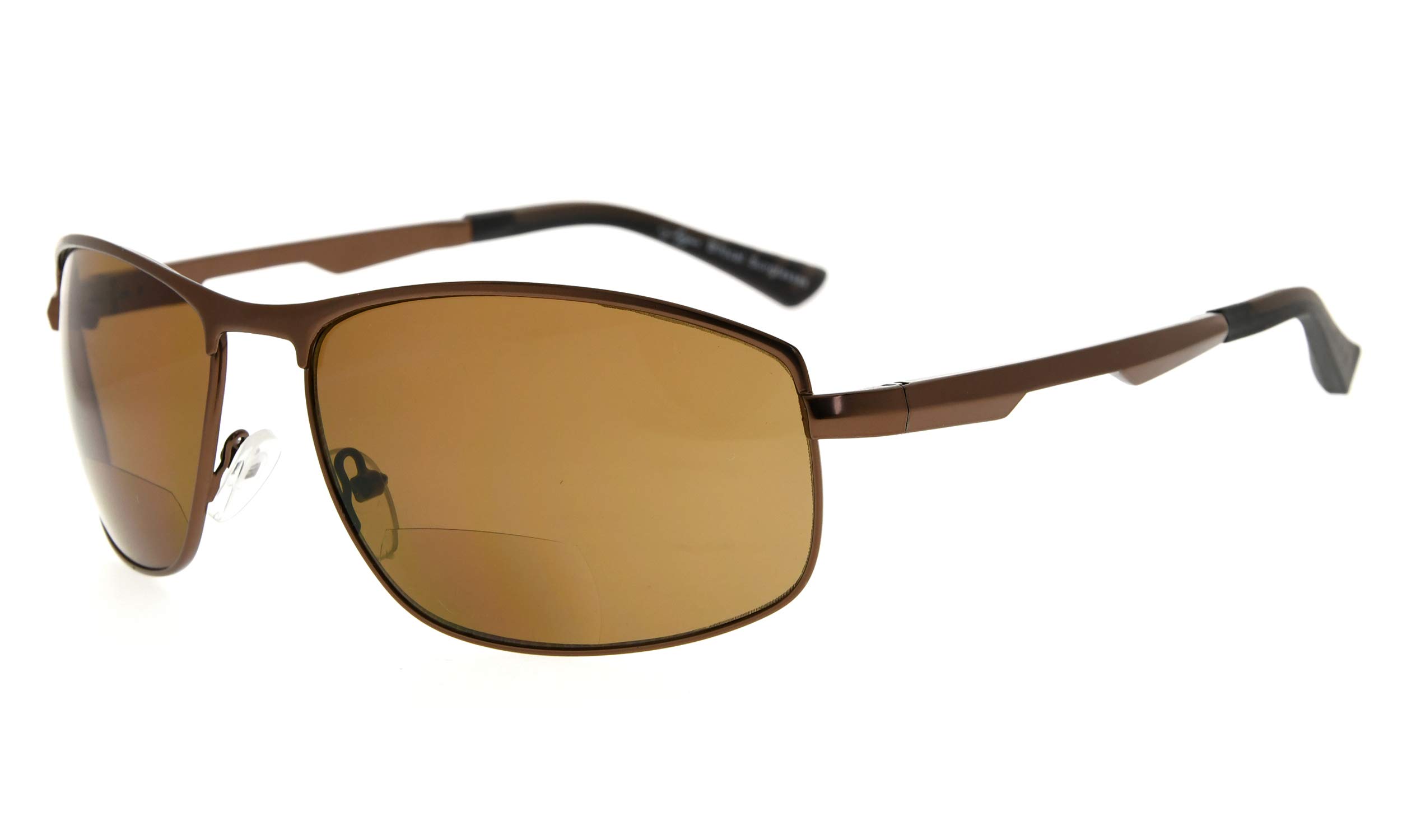 Eyekepper Bifocal Sunglasses for Men & Women - Polarized Reading Glasses for Outdoor Activities - UV Protection Sunshine Readers - Perfect for Driving, Fishing, and Beach Vacations