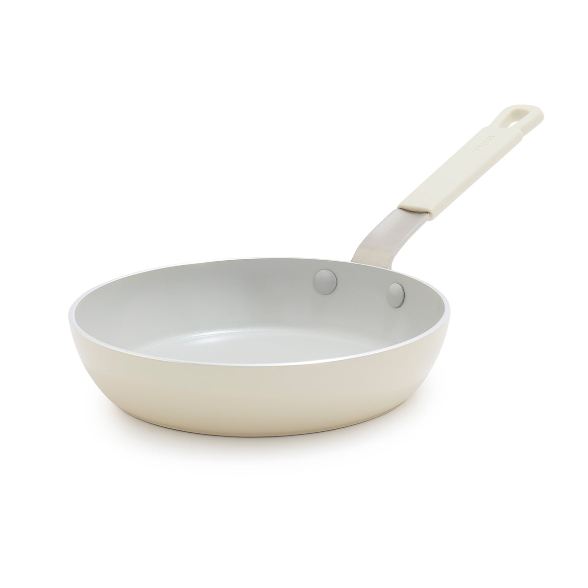 Bobby Flay by GreenPan Professional Ceramic Nonstick 8-Inch Frypan | Non-Toxic PFOA-Free Cookware | Perfect for Sautéing, Frying & Omelets | Cream