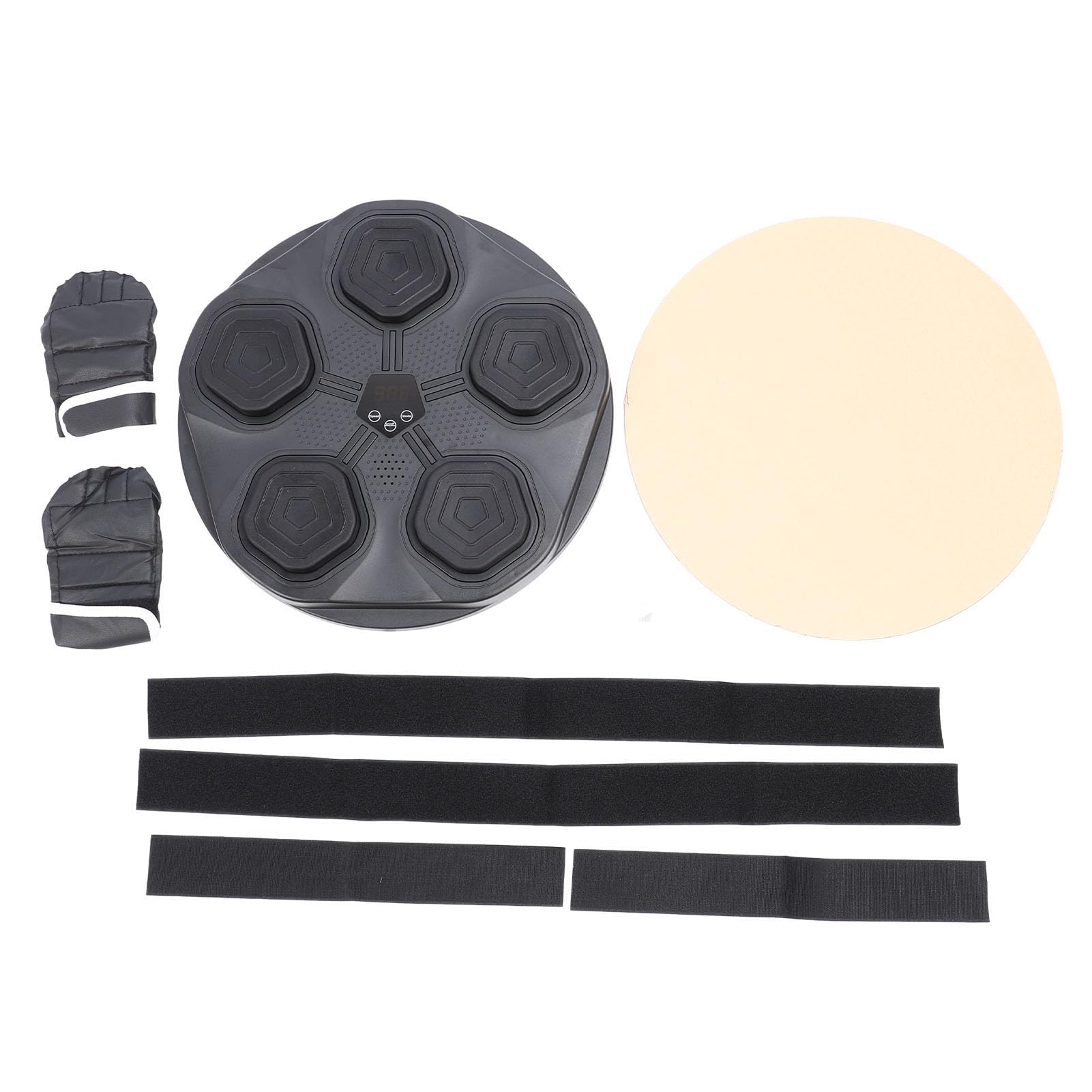 Alomejor Real-Time Feedback Boxing Trainer - Music Punching Machine for Adults & Kids - Home Gym Equipment for Fitness & Stress Relief