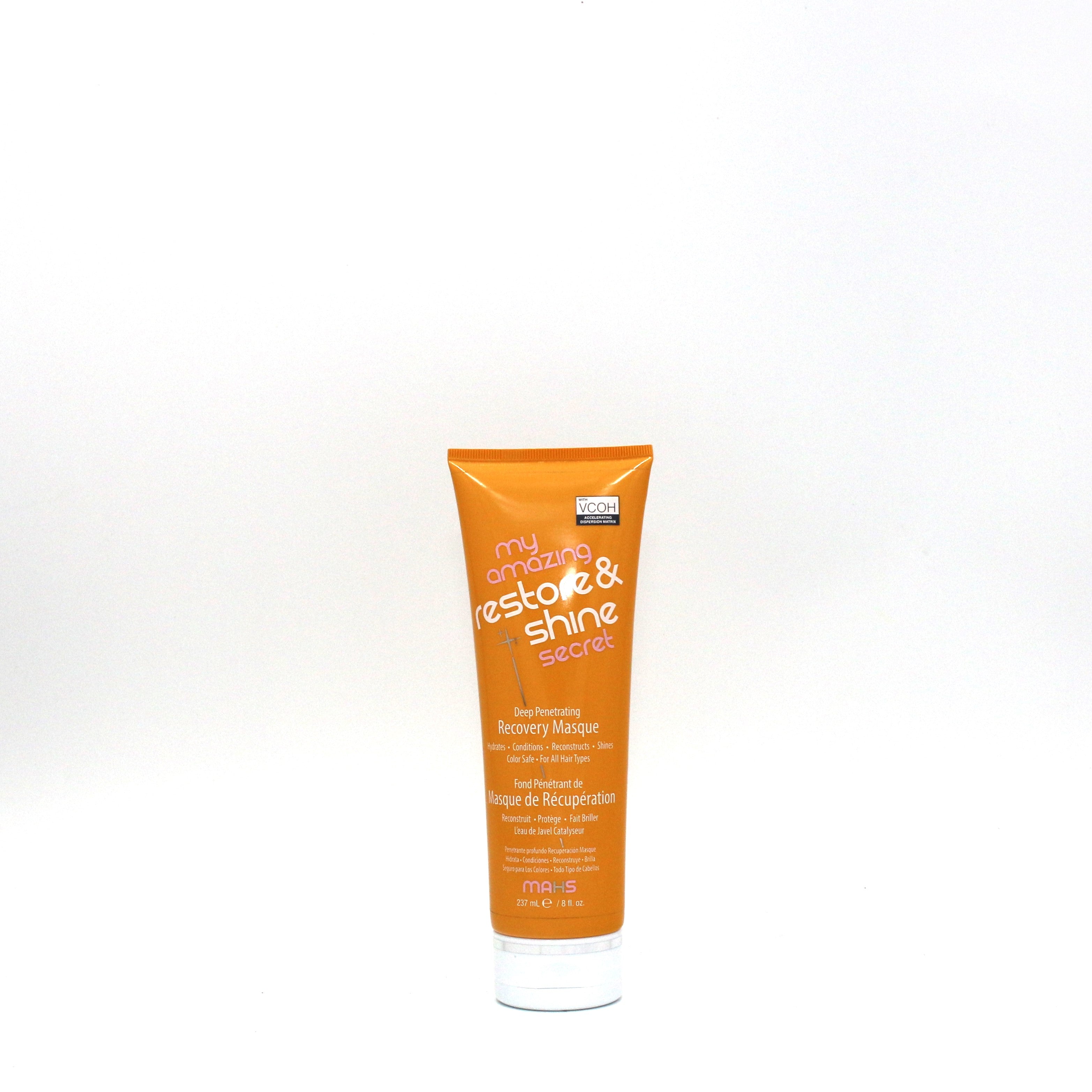 My Amazing Restore and Shine Deep Recovery Hair Mask - 8 oz for Damaged & Dry Hair - Intense Hydration & Repair Treatment for Salon-Quality Results at Home