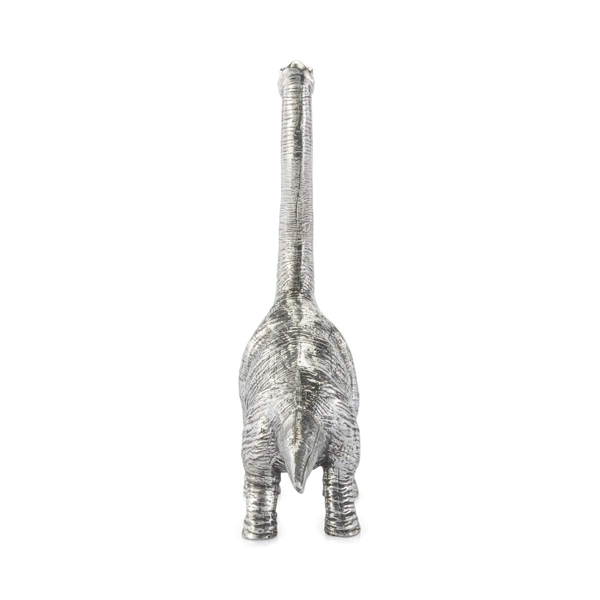 Royal Selangor Handcrafted Saurus Collection Pewter Apatosaurus Tape Measure - Premium Dinosaur-Themed Measuring Tool for Home, Office & DIY Projects