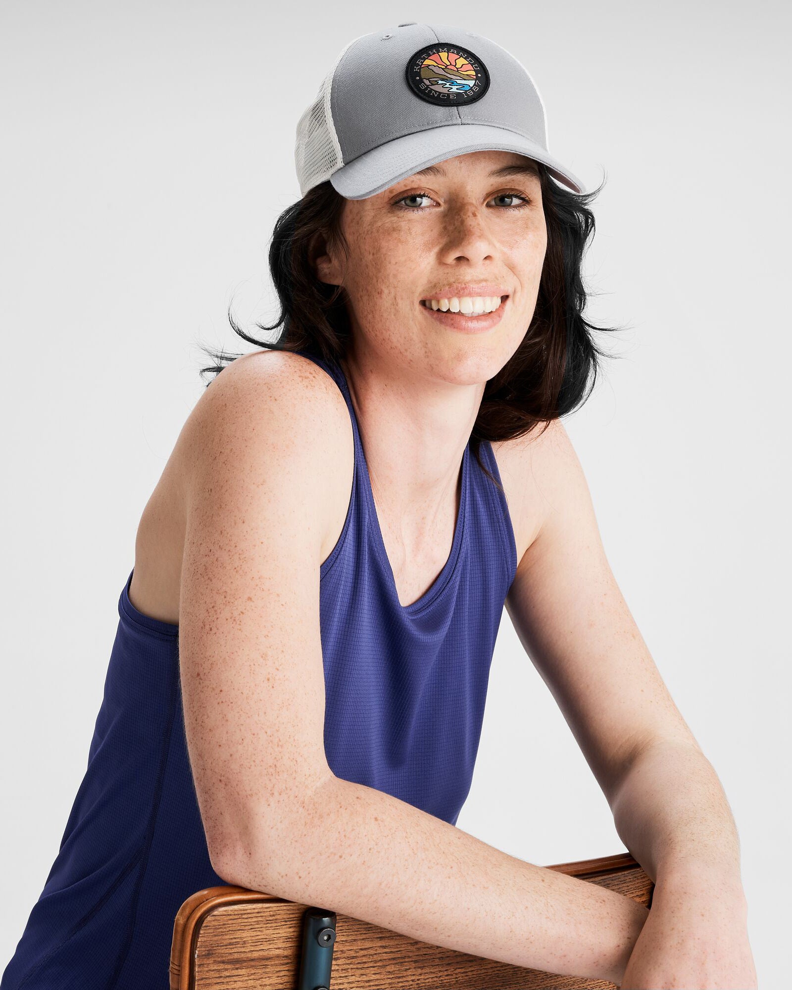 Trucker Low Cap Dark Haze - Adjustable Snapback Hat for Men & Women - Perfect for Outdoor Activities, Sports & Casual Wear