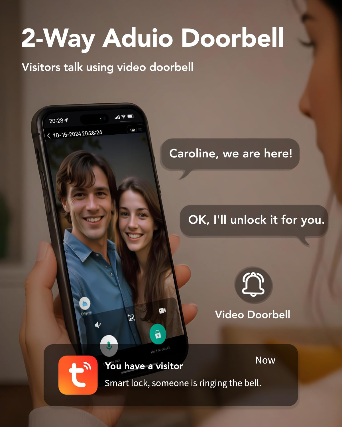 Devo G1 Smart Video Door Lock with Camera & Doorbell - 6-in-1 Keyless Entry, Fingerprint ID, Auto Lock, Wi-Fi Enabled Smart Deadbolt - BHMA Grade 3 Secure Front Door Lock - Easy Installation & Waterproof - Perfect for Home Security, Vacation Rentals & Smart Home Integration