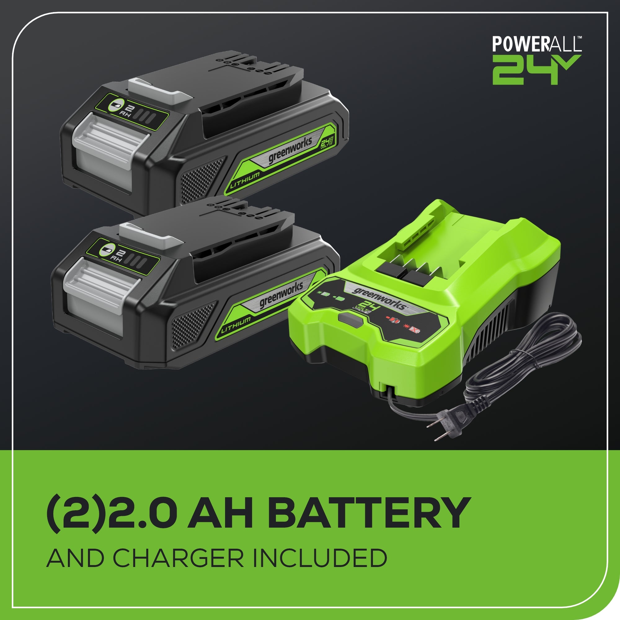 24V 600 PSI Cordless Power Cleaner with 2 Rechargeable 2.0Ah Batteries & Fast Charger - High Pressure Washer for Cars, Patio, Driveway & Outdoor Cleaning