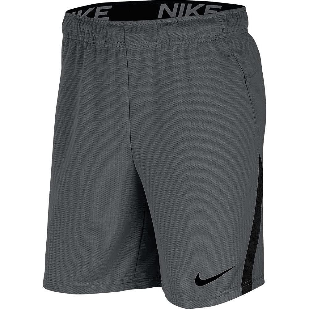 Nike Men's Dry 5.0 Performance T-Shirt - Moisture Wicking, Breathable, Quick Dry Activewear - Iron Grey/Black/Black - XL - Ideal for Running, Gym Workouts & Outdoor Sports
