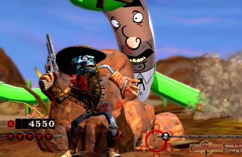 Gunstringer with Fruit Ninja - Xbox 360 Kinect Game | Action Adventure for Family Game Night & Motion Gaming Fun