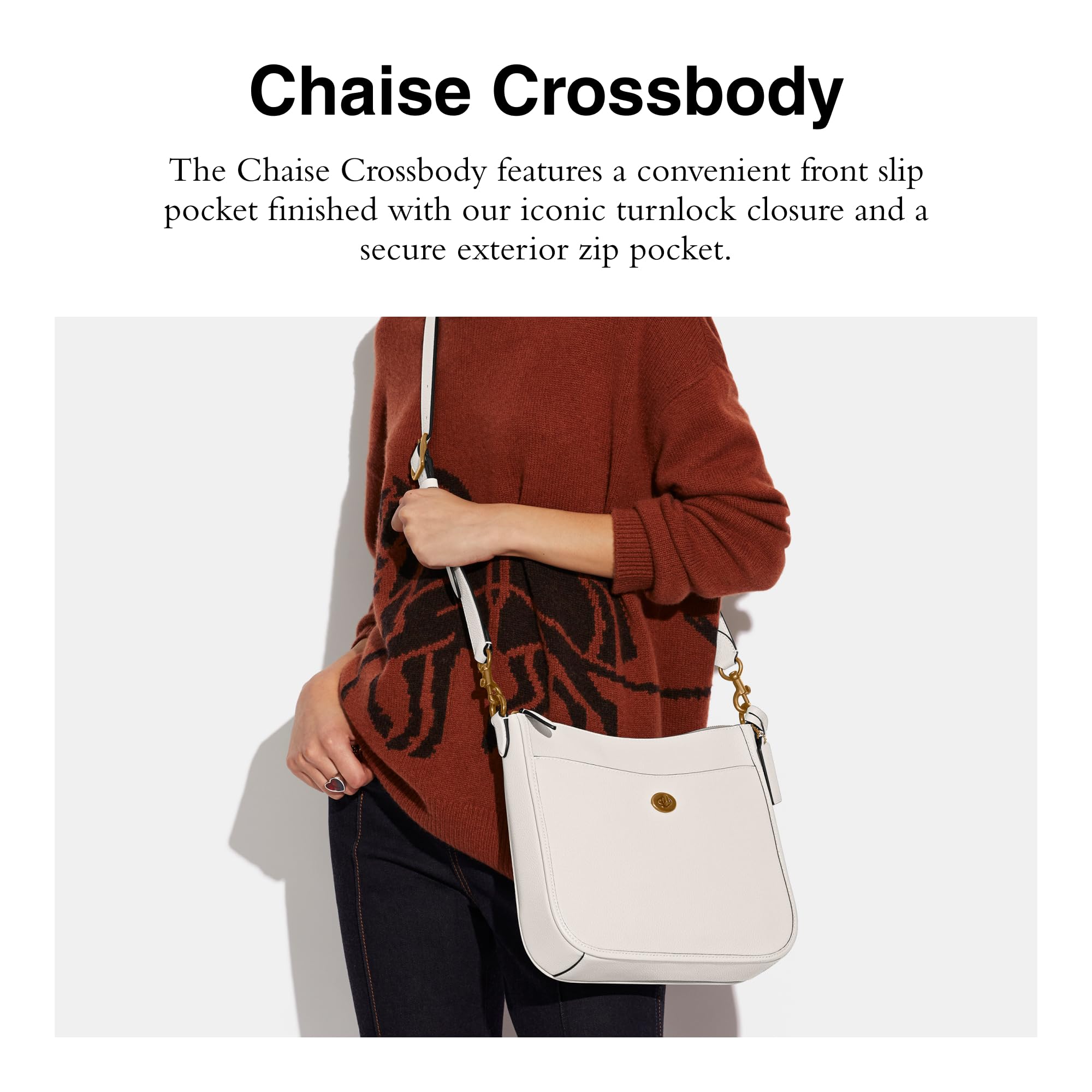 Coach Polished Pebble Leather Crossbody Bag for Women - Perfect for Everyday Use