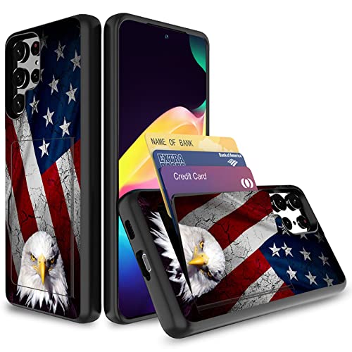 Bald Eagle American Flag