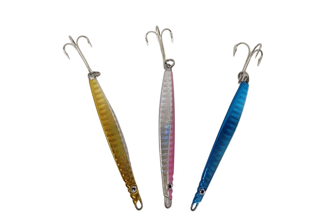 Jigging World Albie Candy Jigs - Premium Saltwater Fishing Lures for Striped Bass, Bluefish & Albies - Perfect for Surfcasting, Kayak Fishing & Offshore Angling
