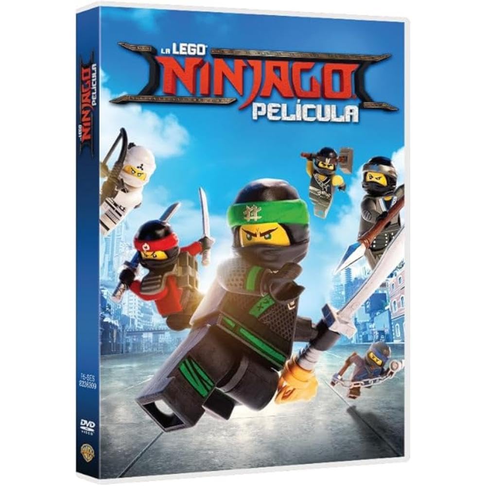 LEGO Ninjago Movie (Spanish Version) - La Película de LEGO Ninjago - Action-Packed Animated Adventure for Kids & Collectors - Perfect for Family Movie Nights & LEGO Fans