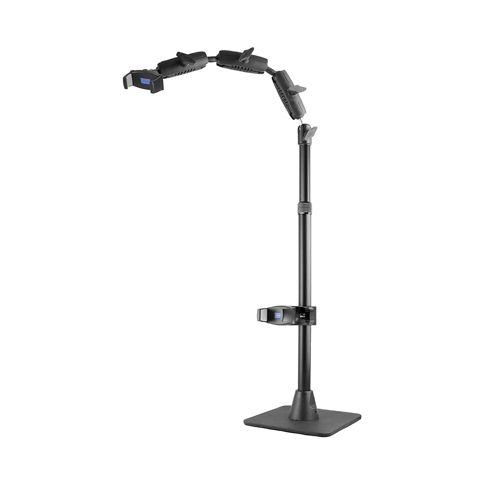 ARKON Mounts - Adjustable Overhead Phone Mount & Pico Projector Mount | Tripod Stand for Video Recording, Vlogging, Cooking, Crafting, Drawing | Perfect for Content Creators, Bakers & DIY Enthusiasts