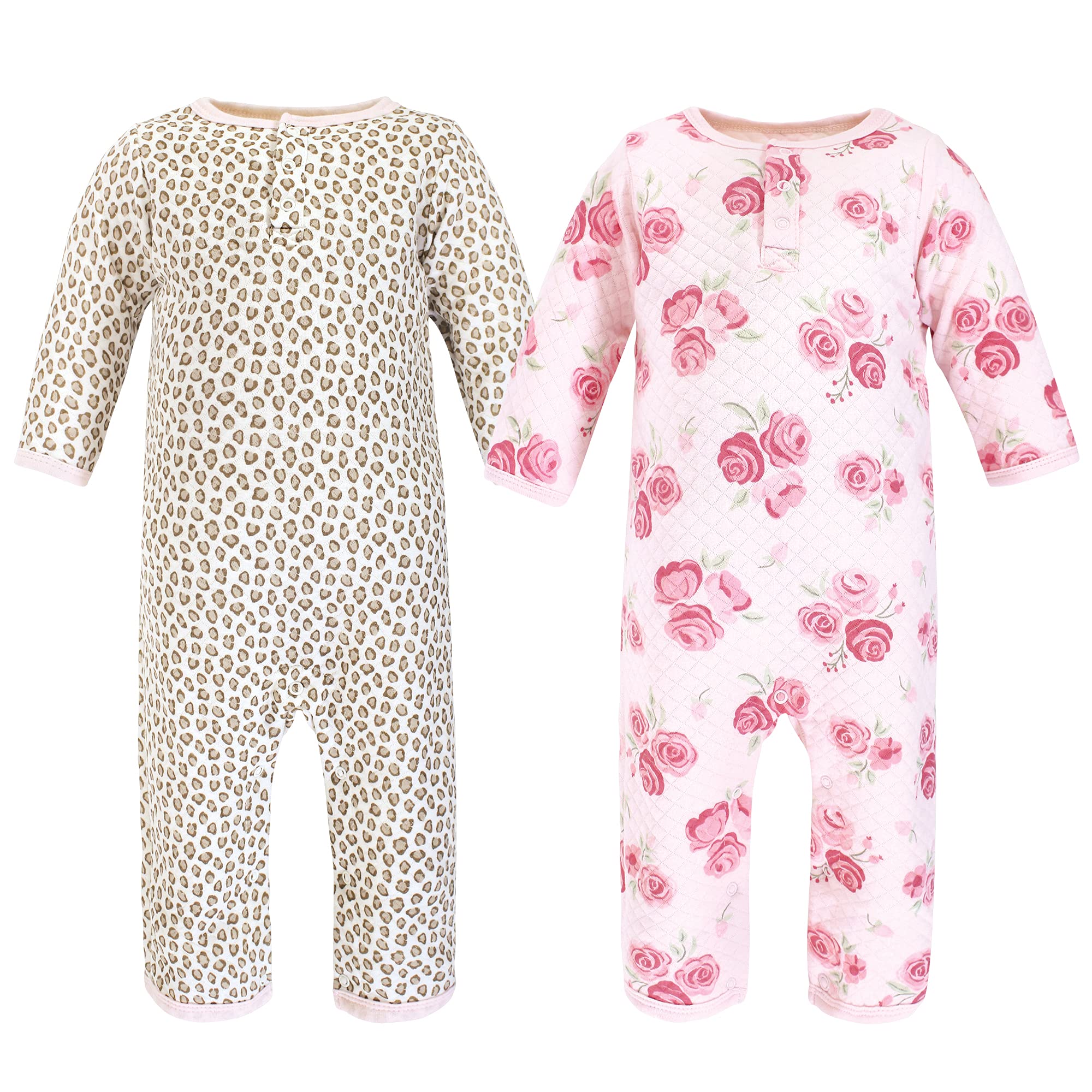 Hudson Baby Unisex Premium Quilted Coveralls for Newborns & Toddlers - Soft Warm Winter Outfit for Boys & Girls - Perfect for Outdoor Play & Family Photos