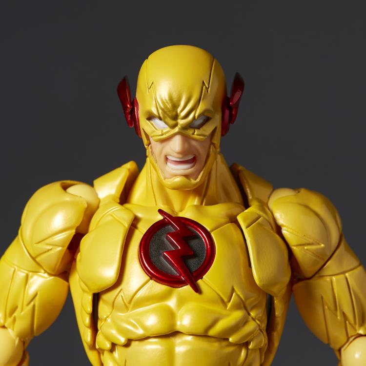 Amazing Yamaguchi Revoltech Reverse Flash Action Figure NR009 - High-Quality Collectible for DC Comics Fans & Display